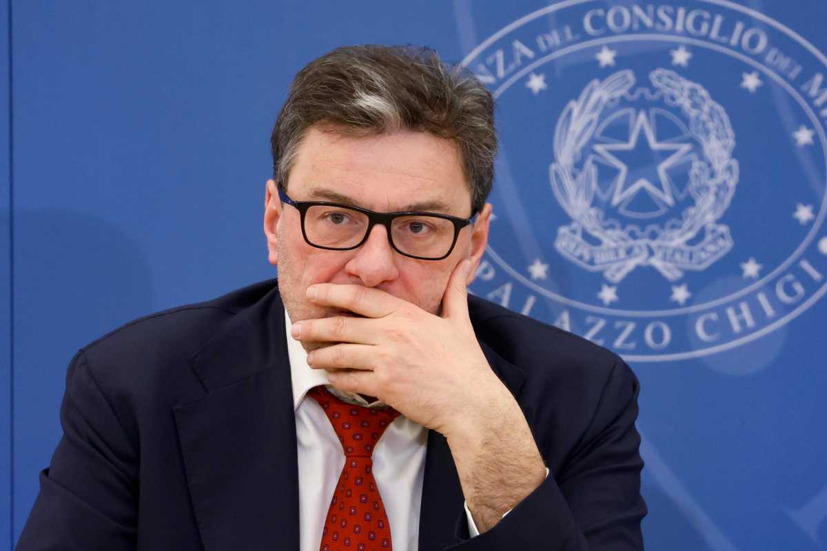 Intervento del ministro Giorgetti