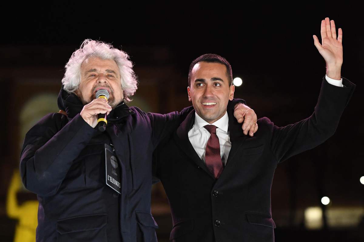 Grillo e Luigi Di Maio