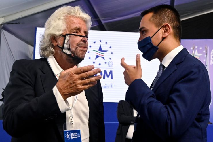 Grillo e Luigi Di Maio