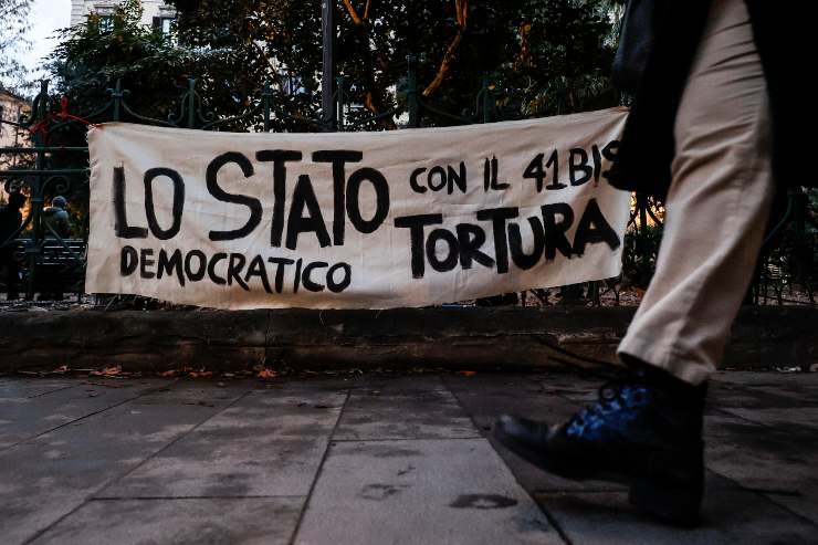 Manifestazione per Cospito a Milano