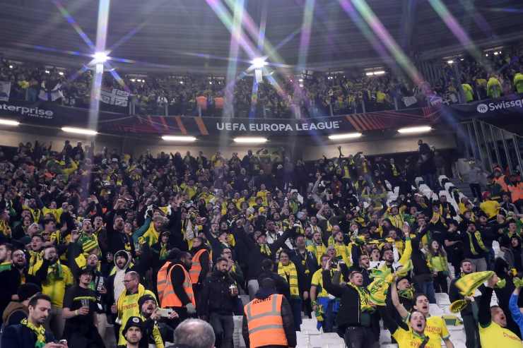 Tifosi del Nantes umiliano quelli della Juve 