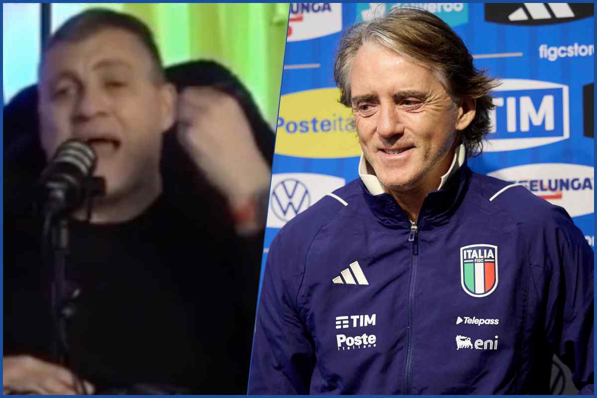 Christian Vieri e Roberto Mancini