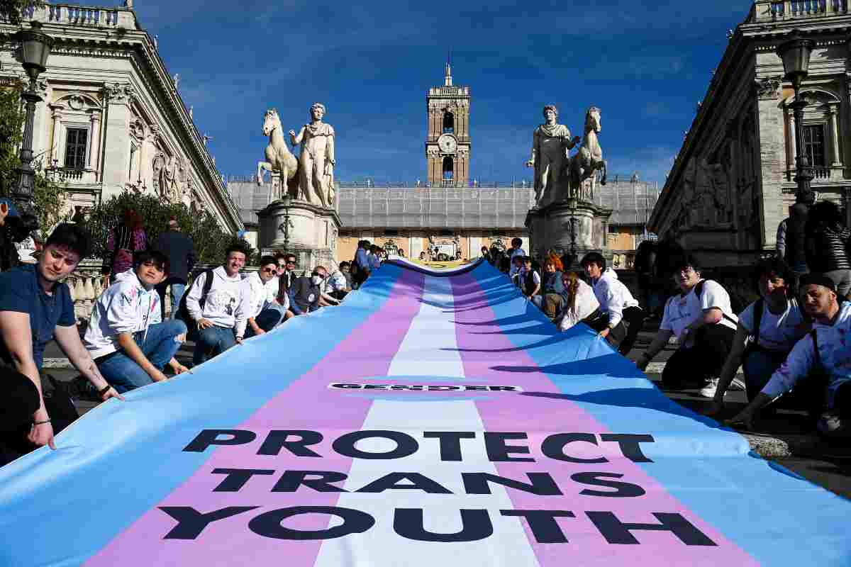 Manifestazione Transgender a Roma