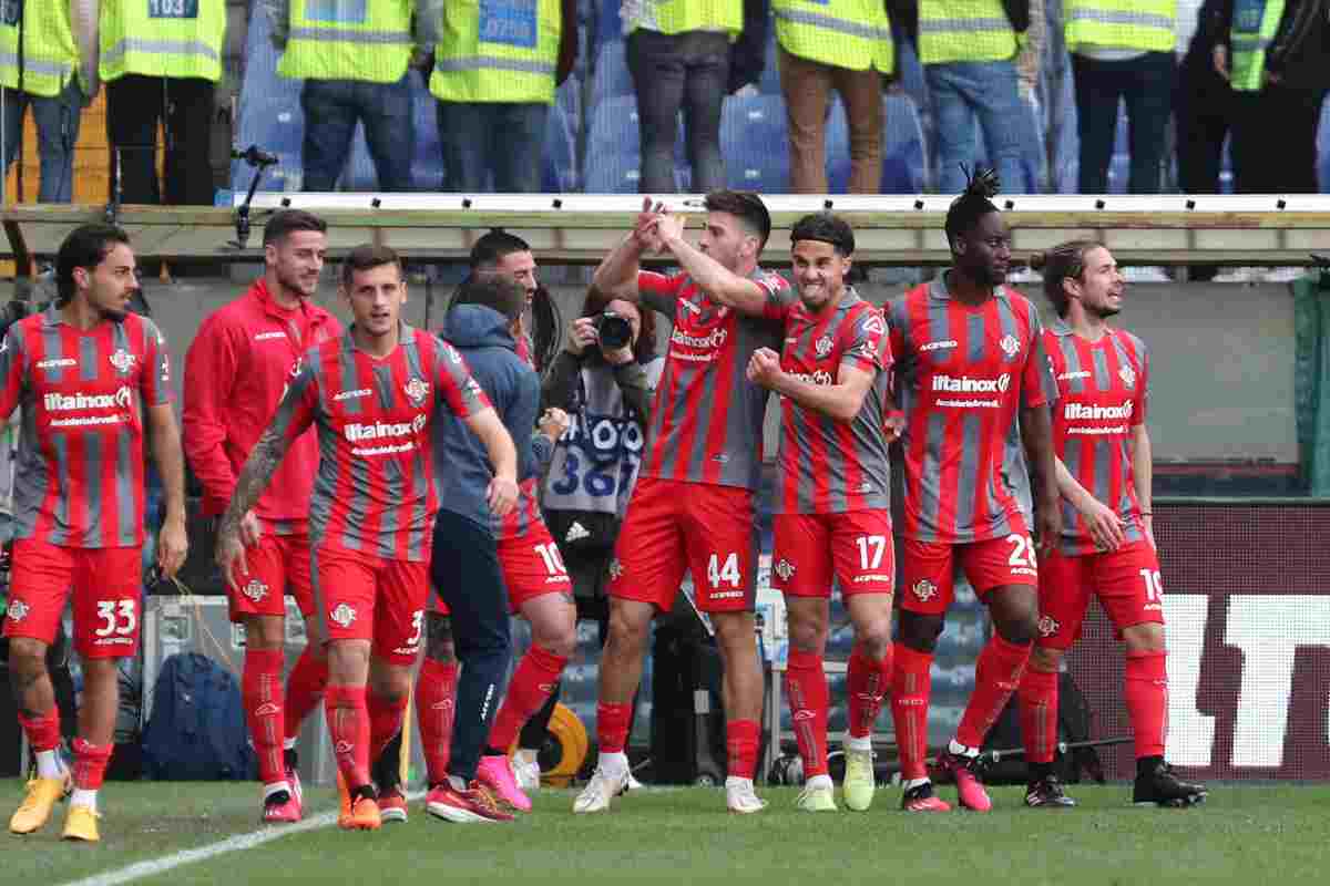 Samdoria-Cremonese resoconto