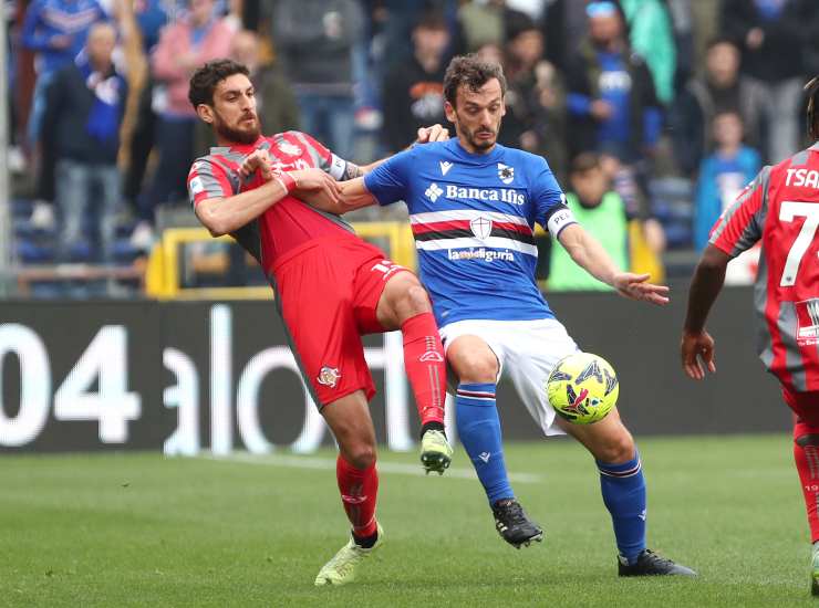 Sampdoria-Cremonese tabellino