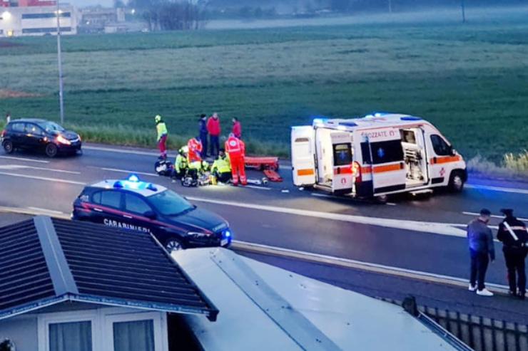 Incidente nel cuore della notte a Perugia