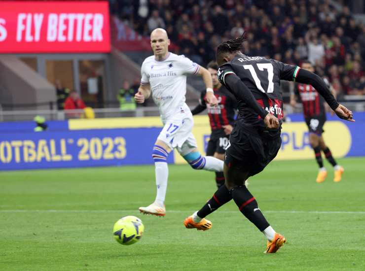 Leao gol contro Sampdoria