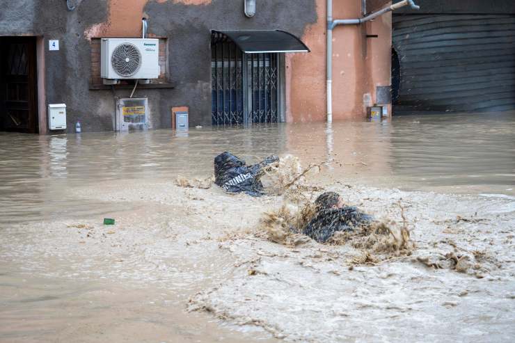 Il maltempo fa una vittima