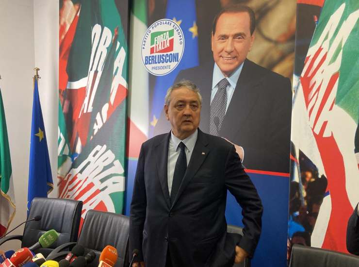 Conferenza stampa Forza Italia