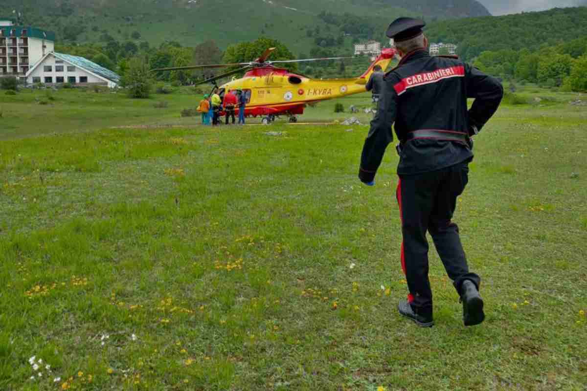 Cadavere uomo rieti