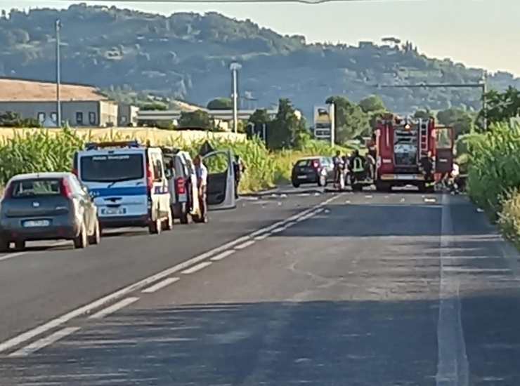 Incidente stradale Pesaro