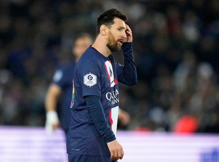 Messi addio PSG