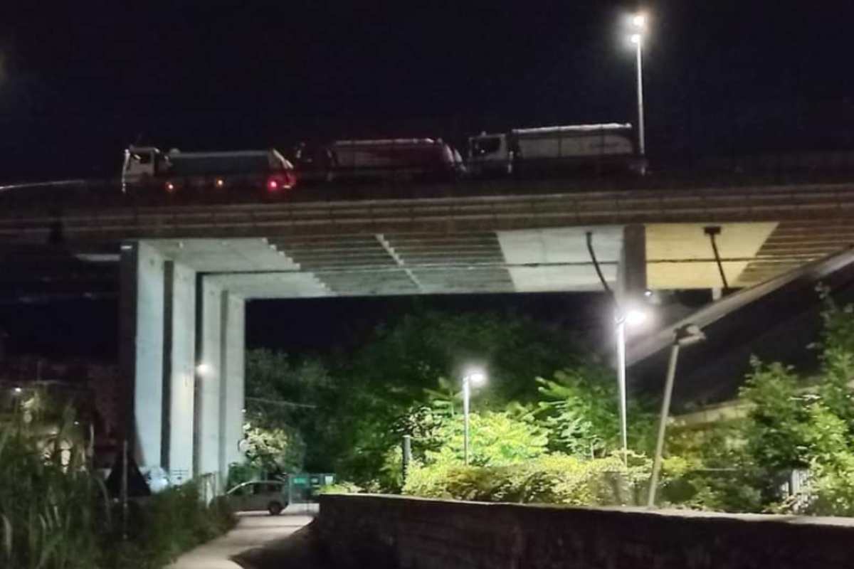 Ponte in via Somma a rischio crollo