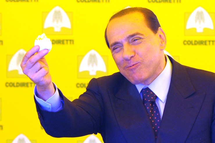 Berlusconi e la passione per il cibo