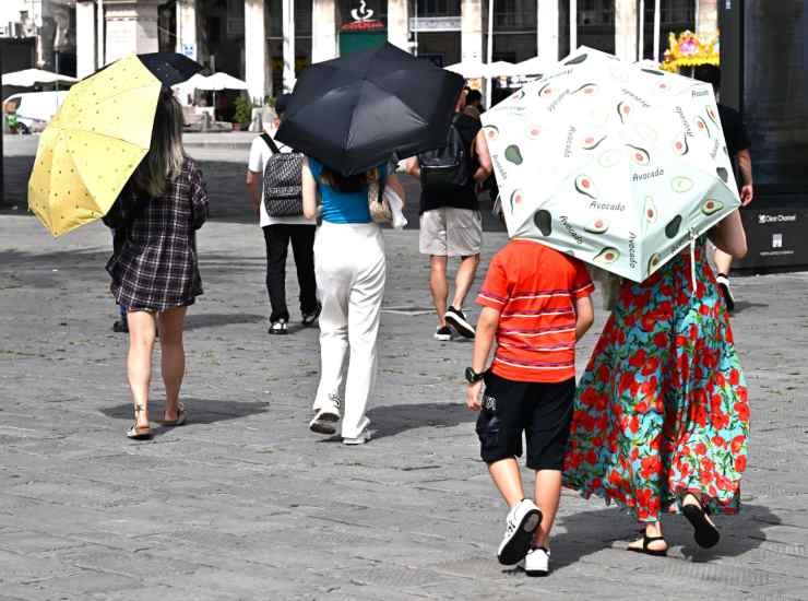 Caldo Italia temperature record