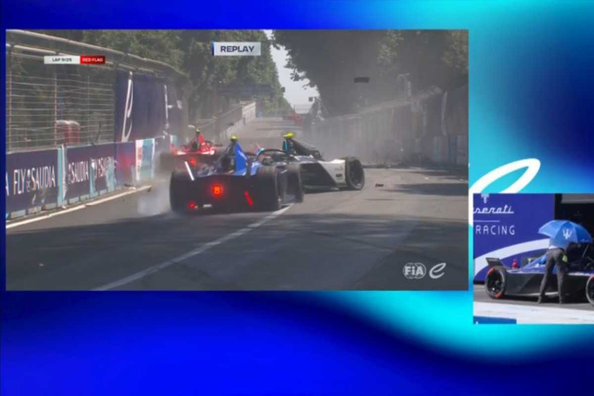 Formula E incidente