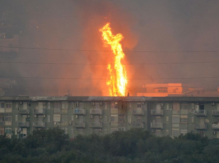 Incendi e maltempo 