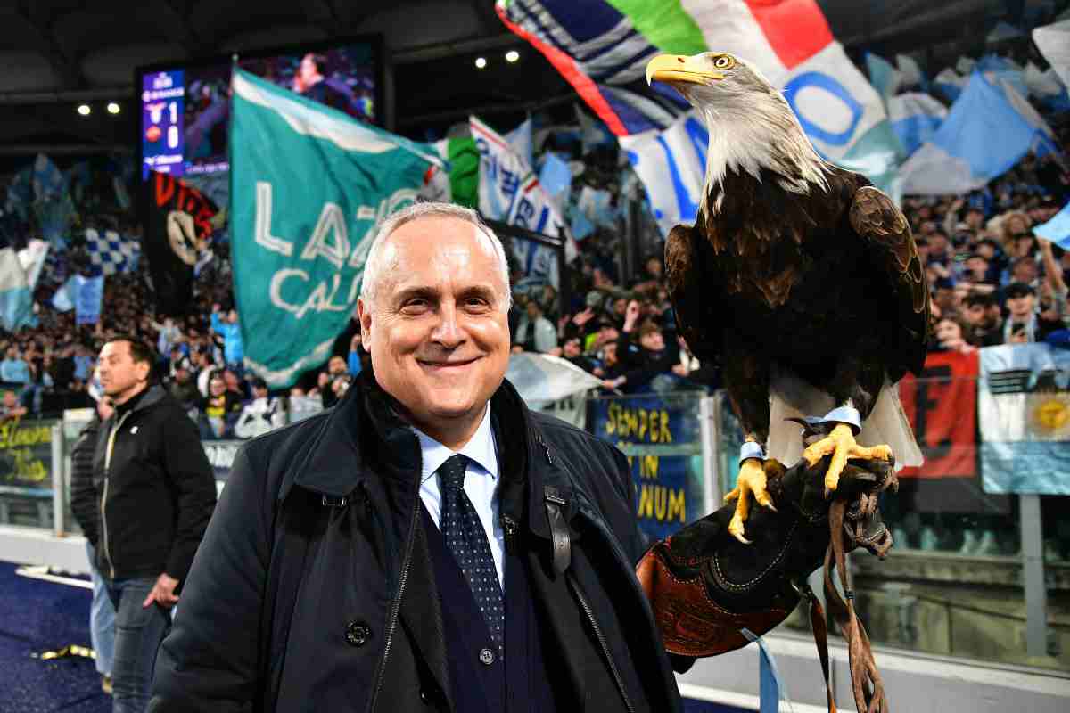 Il presidente della Lazio Claudio Lotito