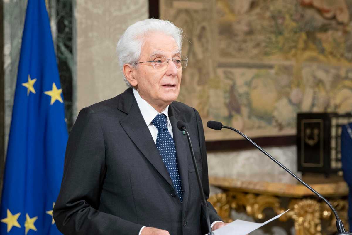 Sergio Mattarella, presidente della Repubblica