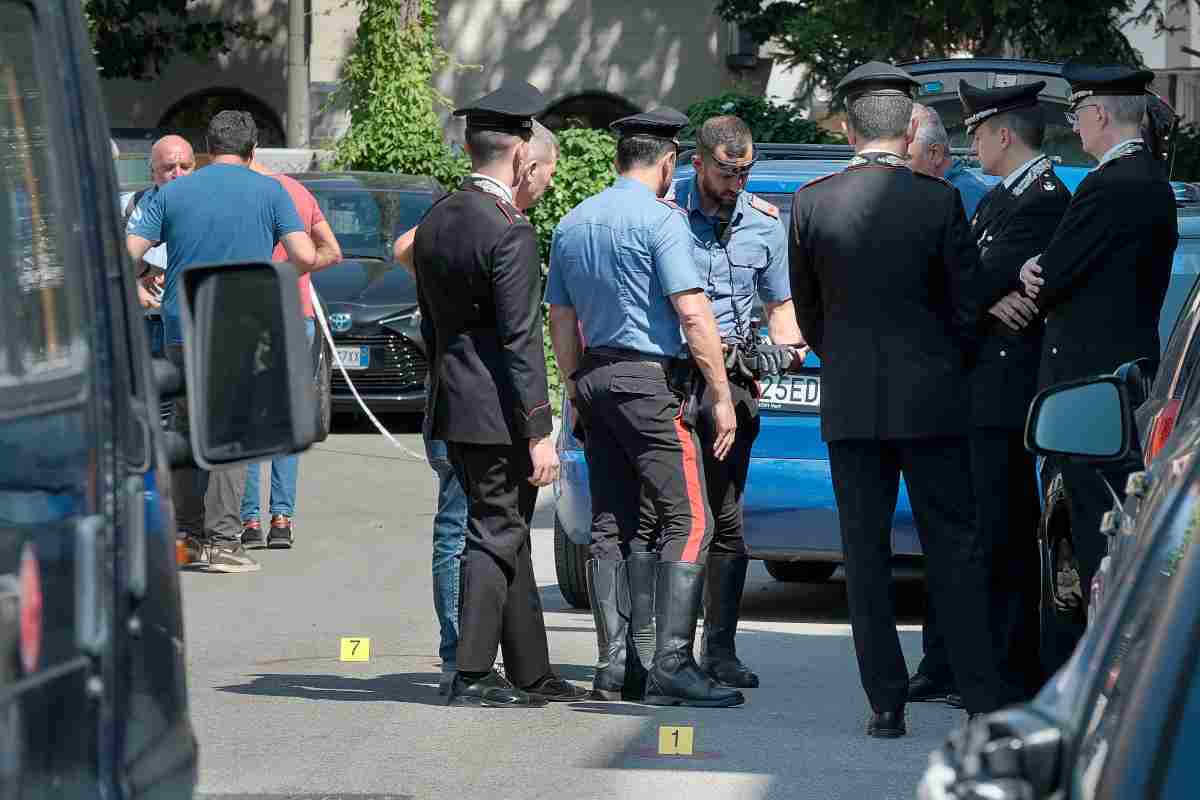 Carabiniere uccide uomo