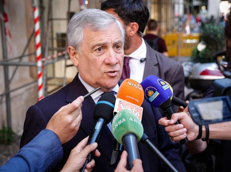 Tajani intervista Il Messaggero