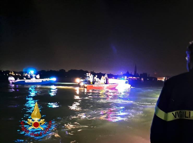 Incidente imbarcazioni Venezia