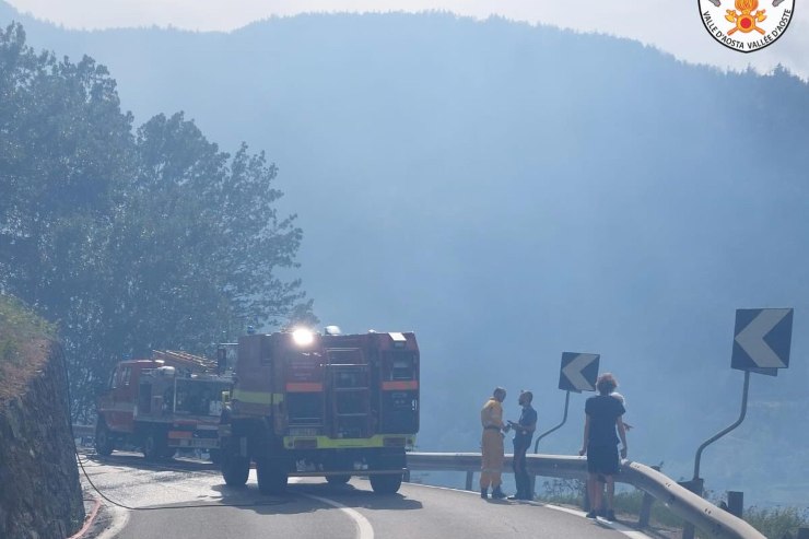 Ennesima frana nella regione