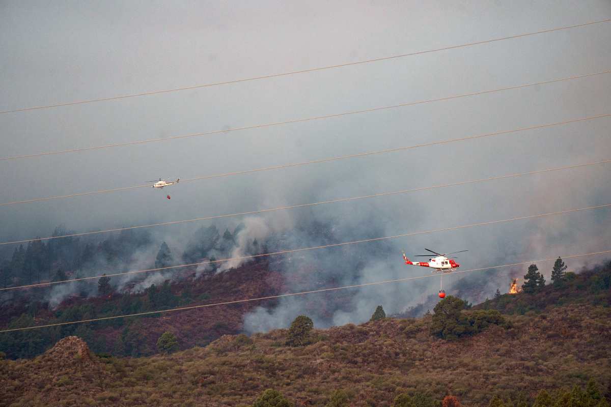 Incendio a Tenerife