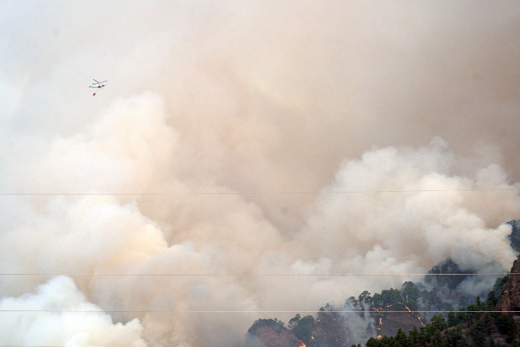 Incendio a Tenerife