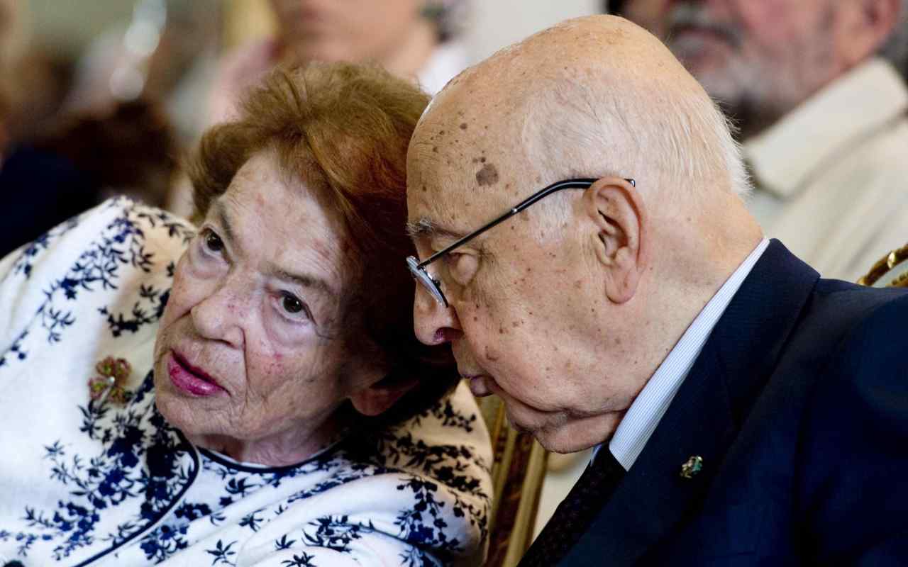 Clio e Giorgio Napolitano, un amore durato 64 anni