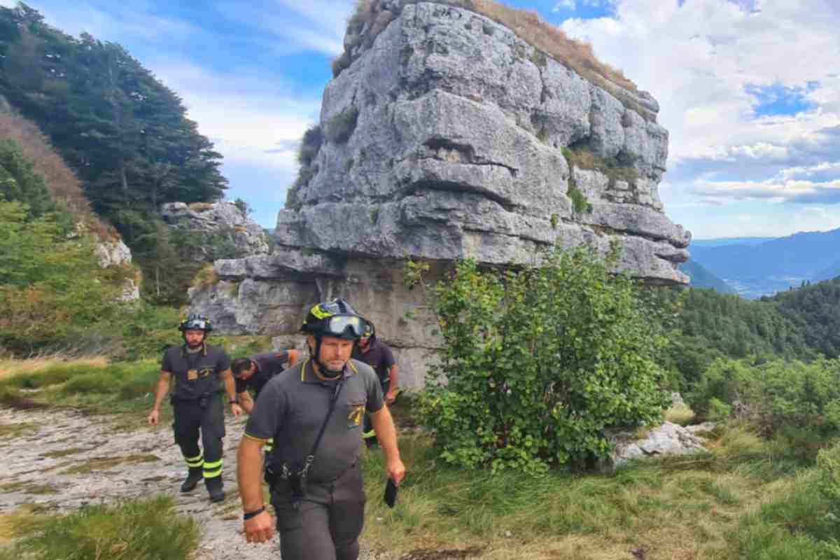 Soccorso alpino salva escursionista