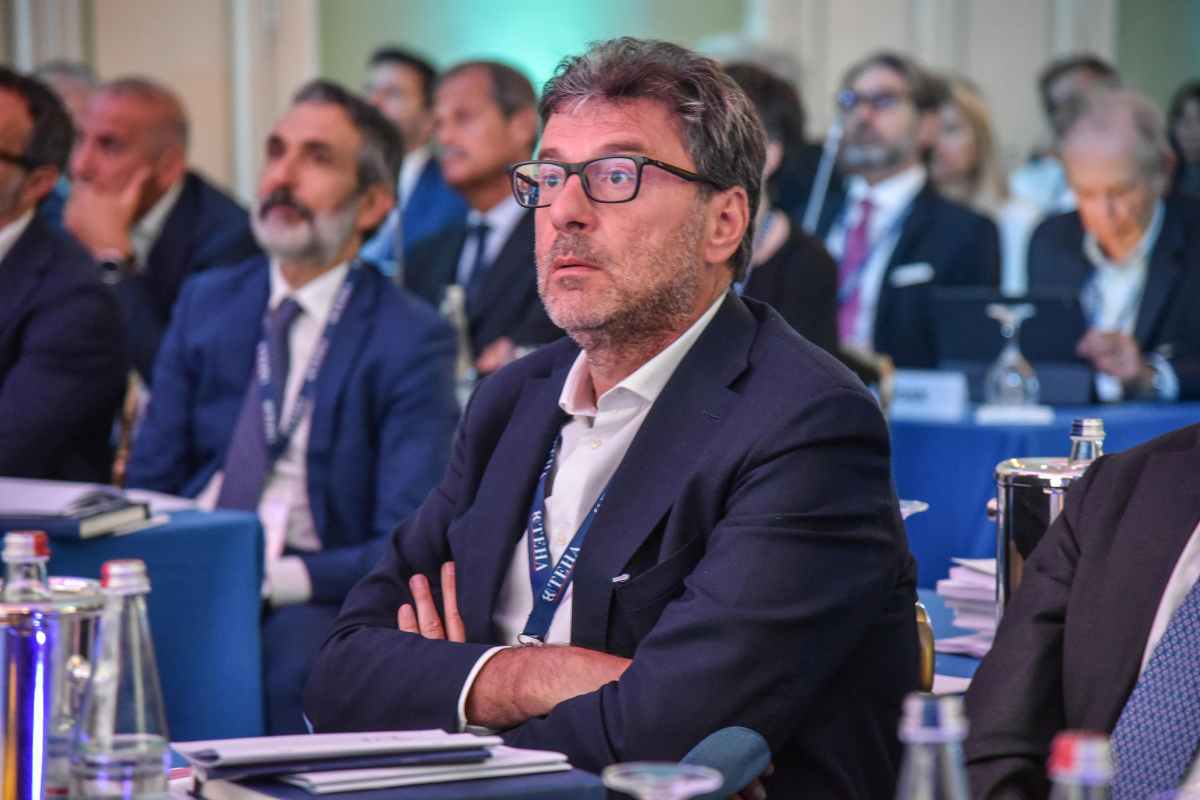 Il Ministro dell’Economia Giancarlo Giorgetti 