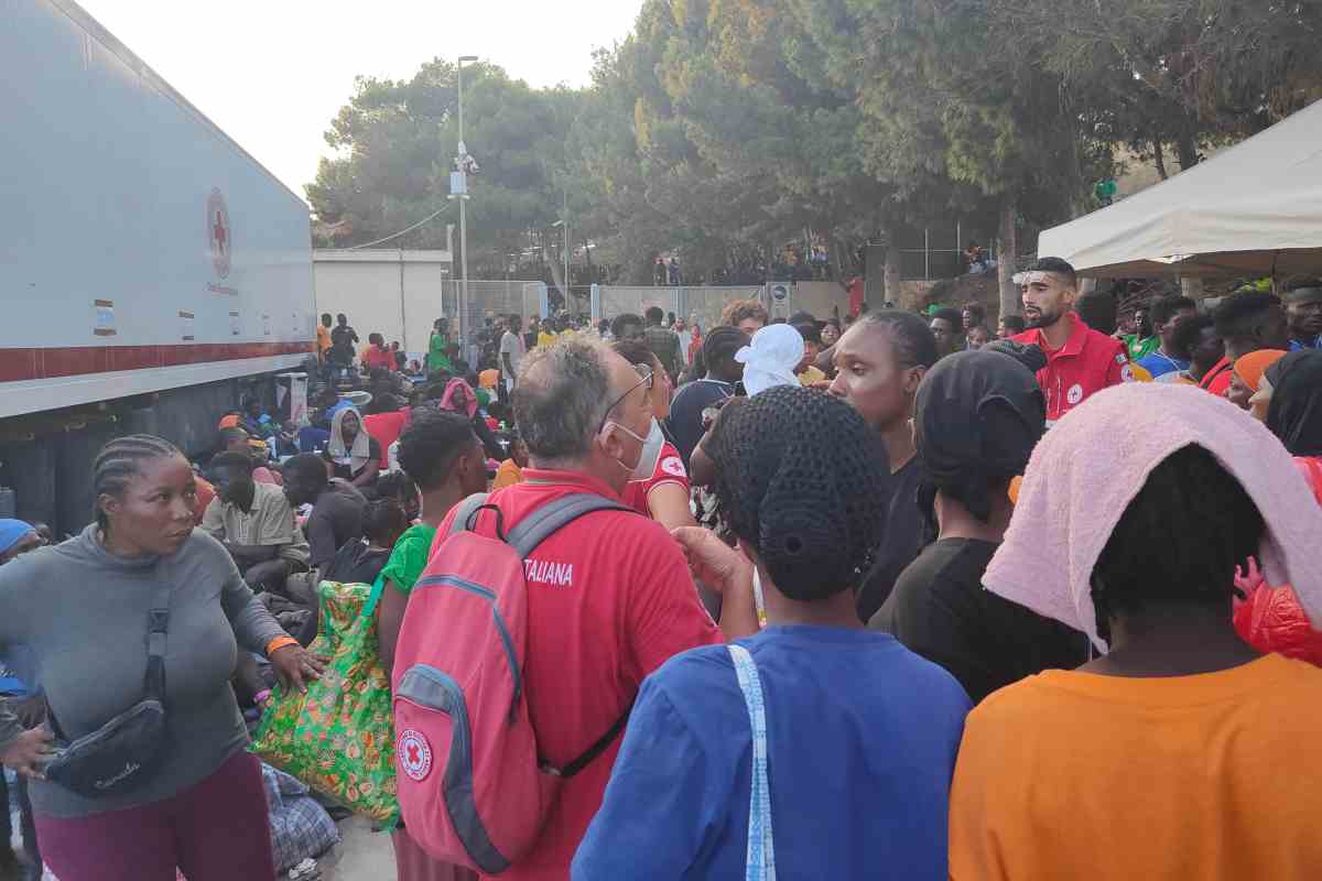 Situazione catastrofica a Lampedusa