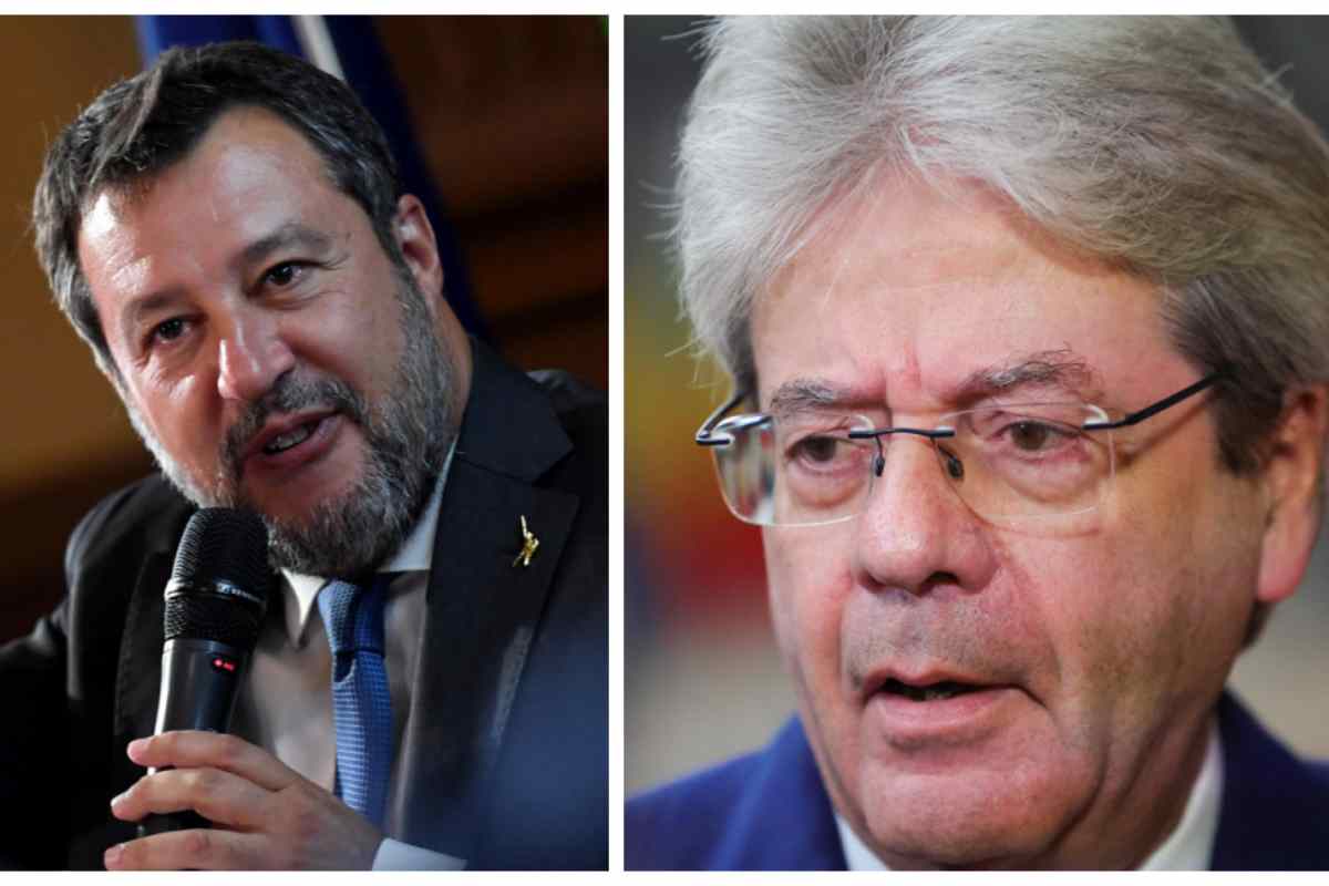 Salvini contro Gentiloni