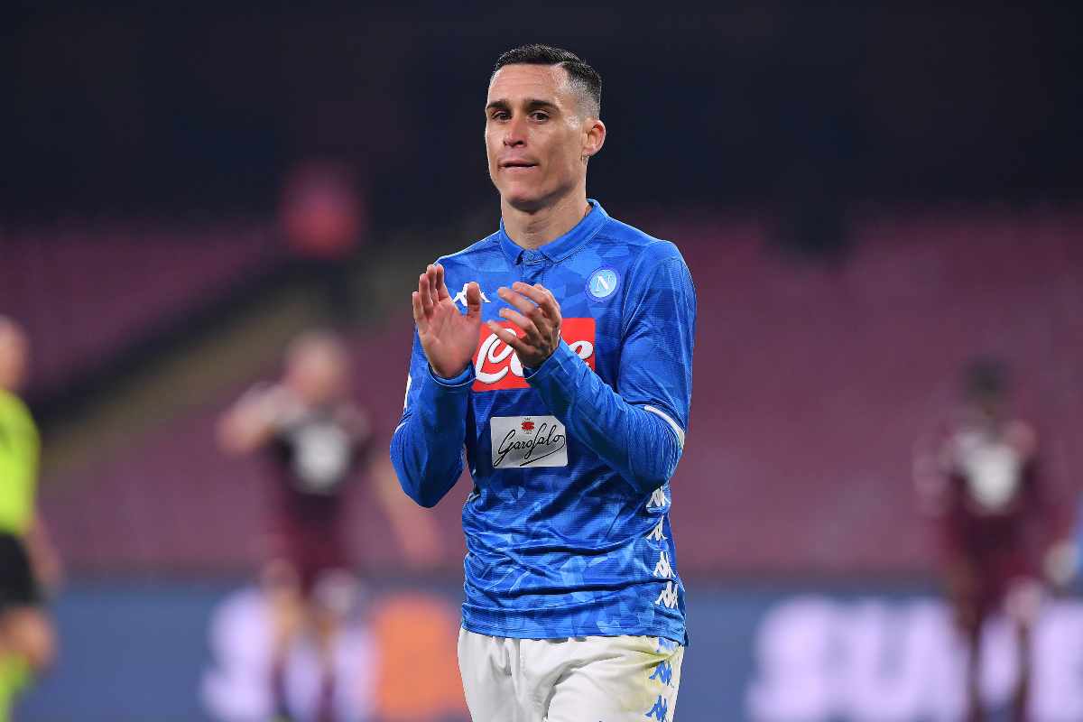 Callejon Napoli-Real Madrid