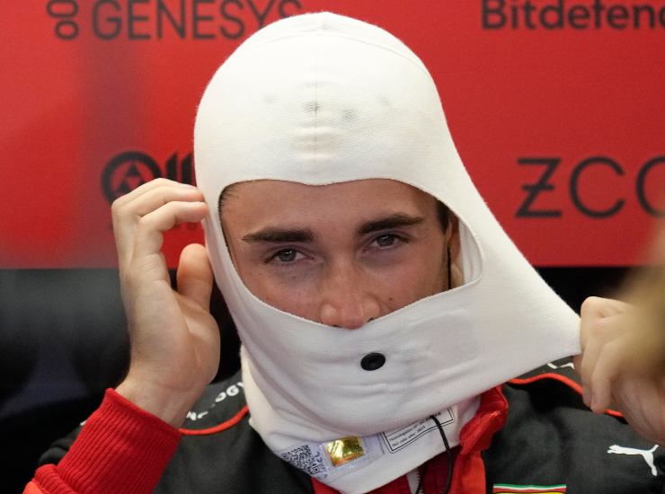 Leclerc fuori GP Brasile