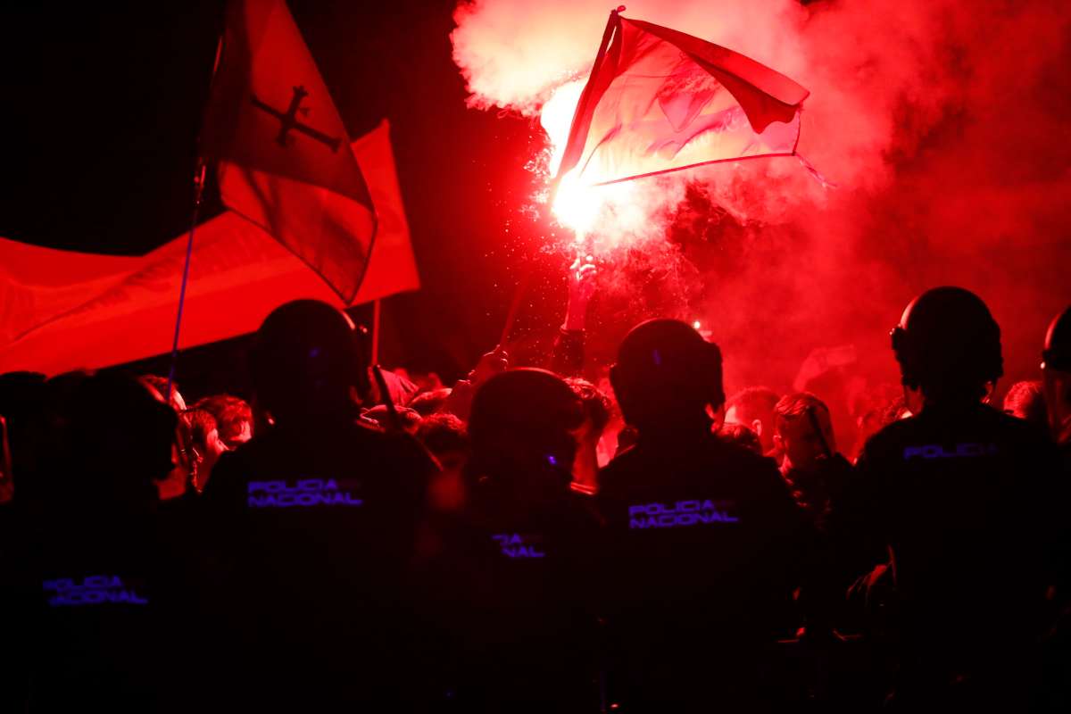 Proteste Spagna Vox