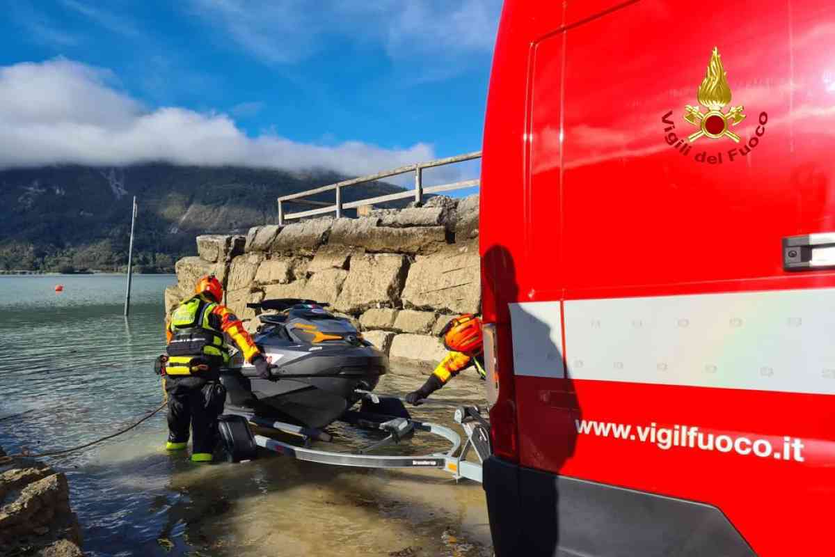 Ritrovato corpo vigile del fuoco scomparso