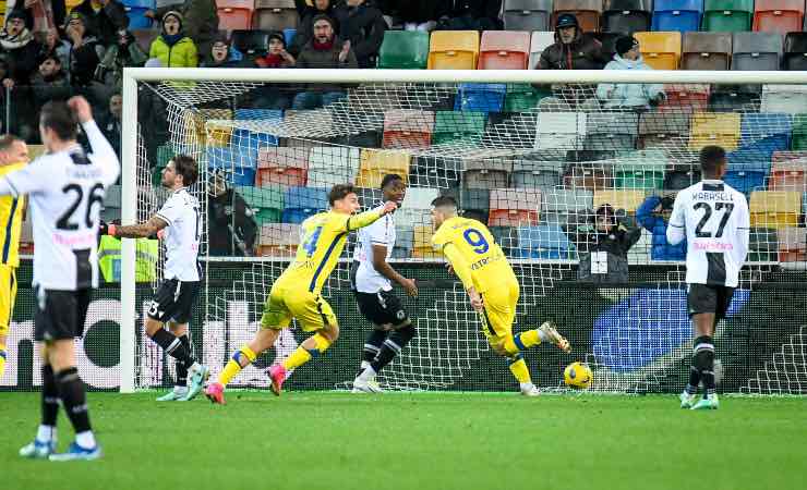 Gol Henry contro l'Udinese