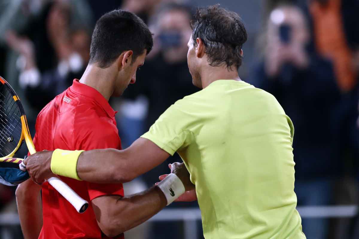 Novak Djokovic e Rafael Nadal
