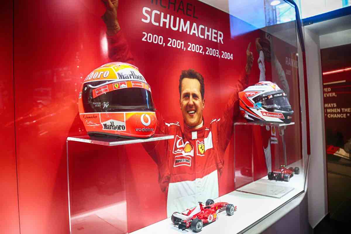 Ferrari di Schumacher all'asta