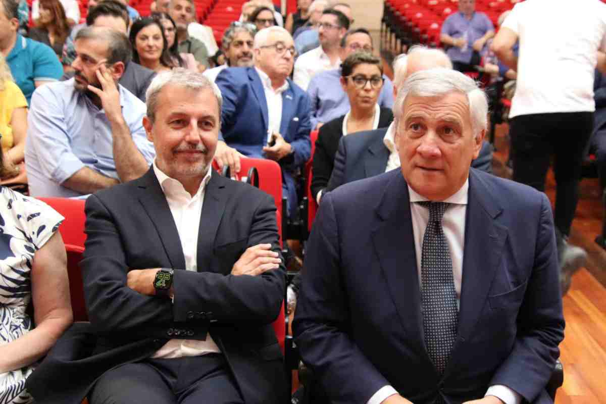 Raffaele Nevi, Antonio Tajani 