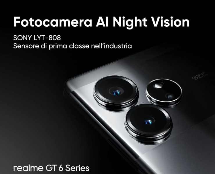 Realme flagship killer GT 6 esperienza visiva 