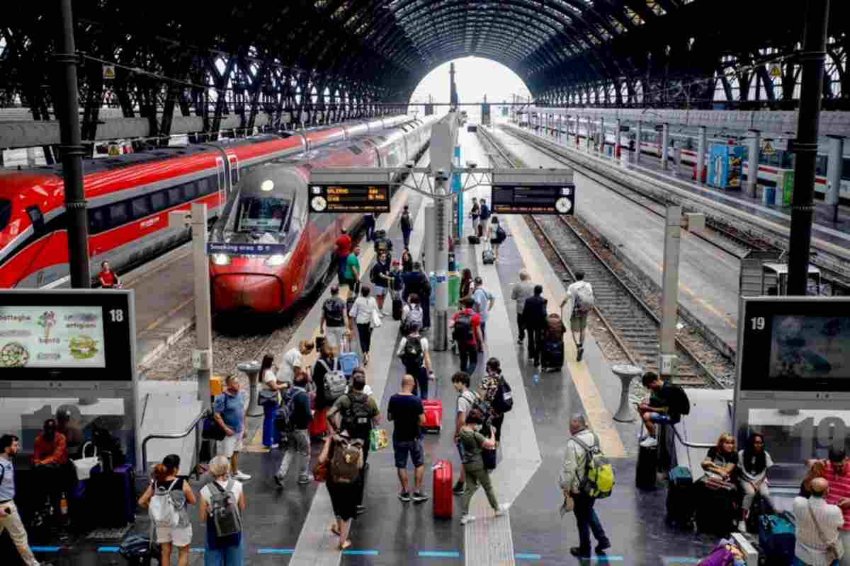 Trenitalia a Milano Centrale