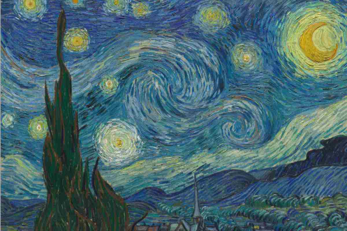  Notte stellata di Van Gogh arles