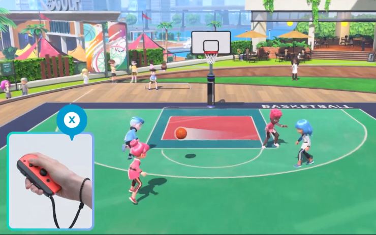 Nintendo: con l'aggiornamento gratuito arriva il Basket