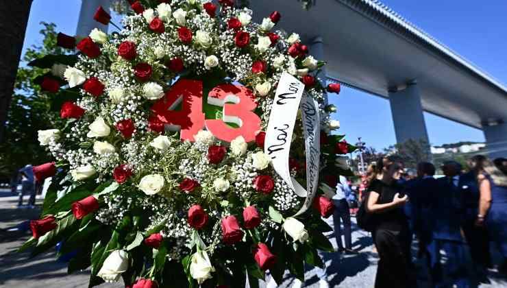 commemorazione ponte morandi 