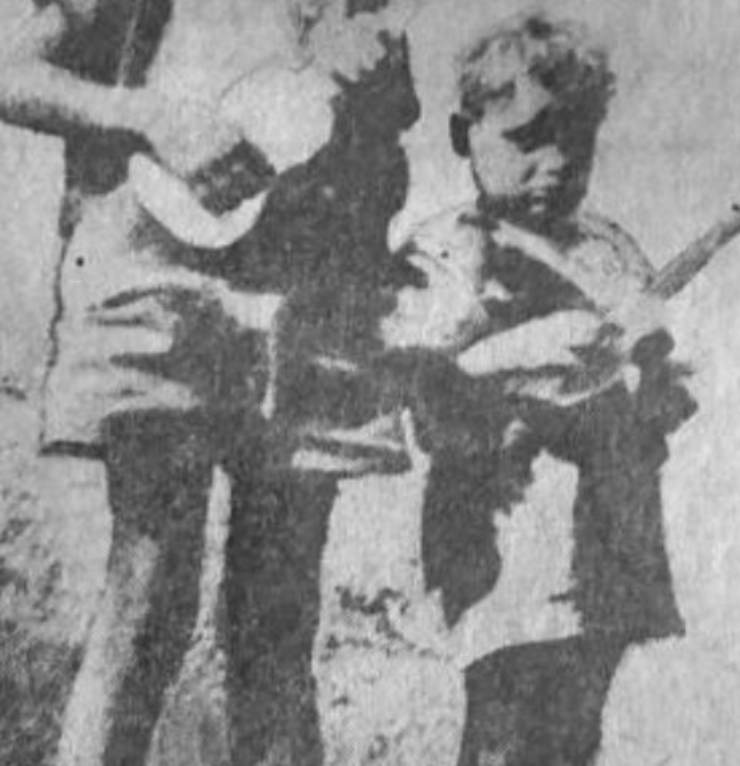 Luis Armando Albino in una foto segnaletica d'annata