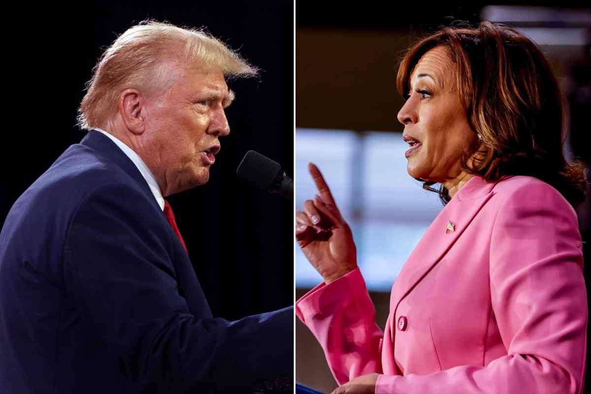 trump harris dibattito tv 