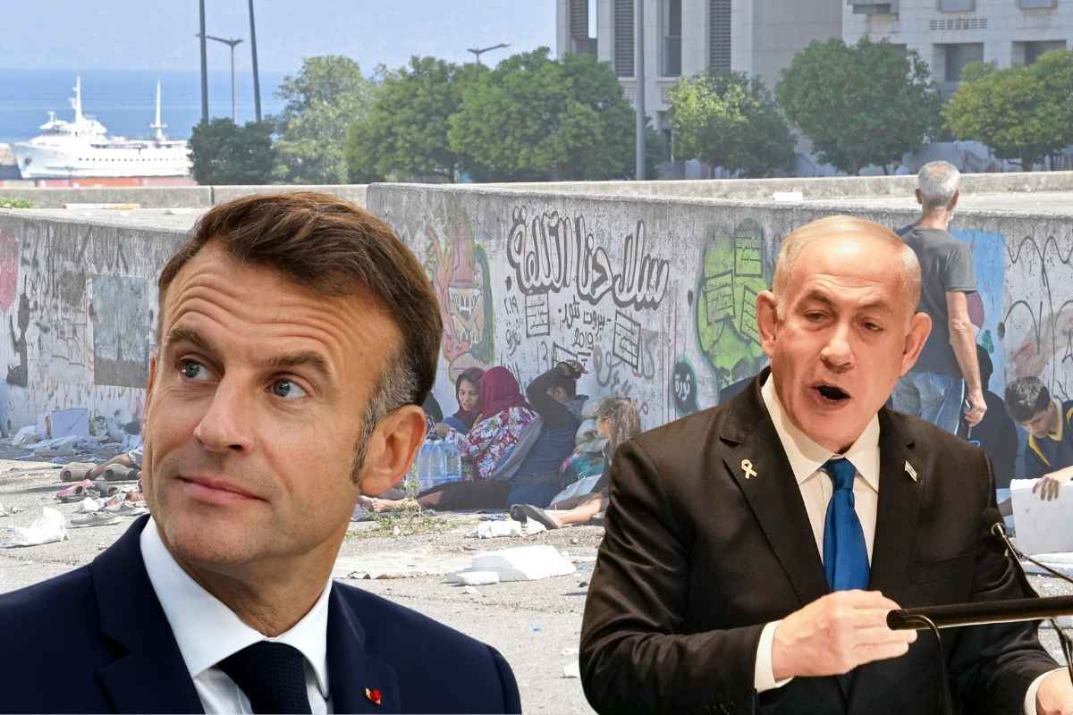 Medio Oriente, lo scontro tra Netanyhau e Macron sulle armi 